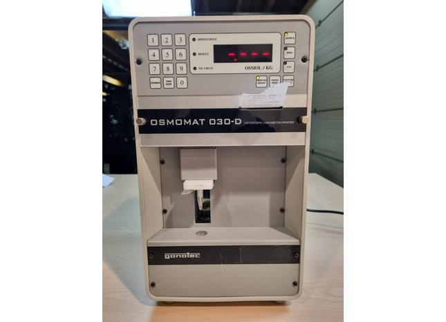 Gonotec Osmomat 030-D Cryoscopic Osmometer with Printer