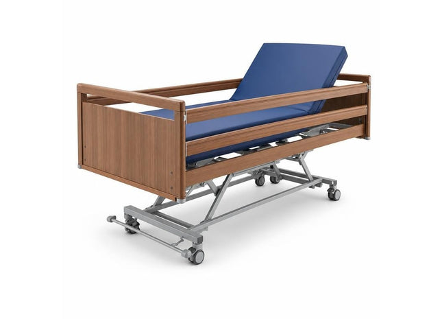 Bock Practico Lie Low 25/80 Electric Full Option 3-Section Hospital Bed #87