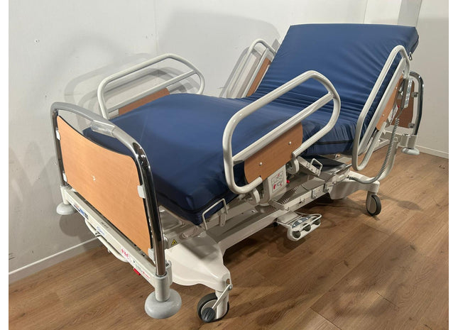 WISSNER BOSSERHOFF LINET ELEGANZA WITH NURSING BOX 3-SECTION ELECTRIC HOSPITAL BED #44E