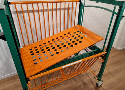 OOSTWOUD 3114.1352M CHILDREN'S BED "ORANGE-GREEN"