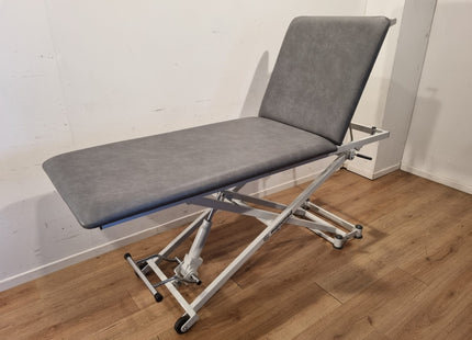 MANUMED ENRAF-NONIUS 3450 HYDRAULIC 2-SECTION EXAMINATION COUCH #44