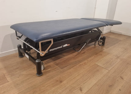 MANUMED ENRAF NONIUS HYDRAULIC 2-SECTION EXAMINATION COUCH #31