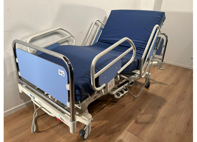 WISSNER BOSSERHOFF LINET ELEGANZA WITH NURSING BOX 3-SECTION ELECTRIC HOSPITAL BED 44G