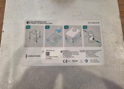 VERATHON BLADDERSCAN PRIME CALIBRATION TANK