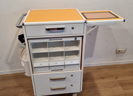KRZ CARRYDOSE KI MEDICATION CART - ORANGE #01