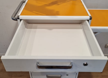 KRZ CARRYDOSE CROM MEDICATION CART - ORANGE #02