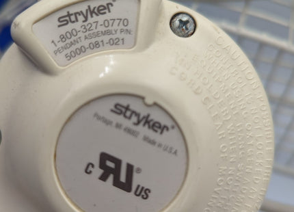 Stryker 1-800-327-0770 Hand Control