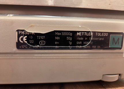 Mettler Toledo PM30-K laboratory scale