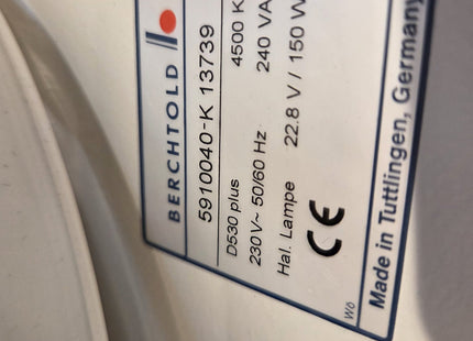 Berchtold Chromophare D530 Plus operating lamp