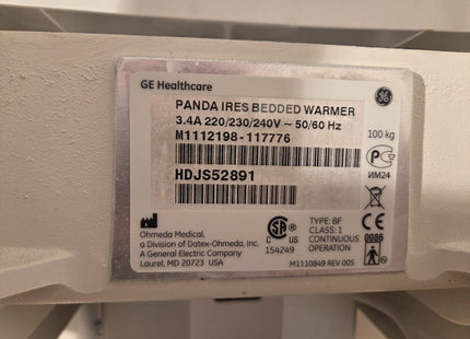 GE Healthcare Panda Warmer