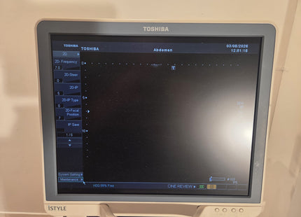 Toshiba Diagnostic Ultrasound System SSA-790A