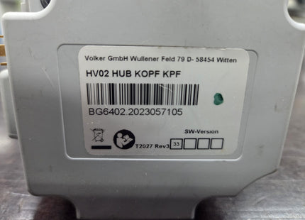 Voelker HV02 Hub Kopf KPF BG6402 Software version 33