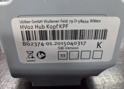 Voelker HV02 Hub Kopf KPF BG2374 Software version 33