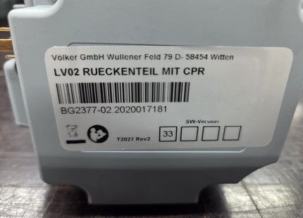 Voelker LV02 Rueckenteil mit CPR BG2377 Software version 33