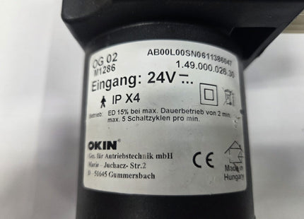 Voelker Okin OG 02 M1286 1.49.000.026.30 24V