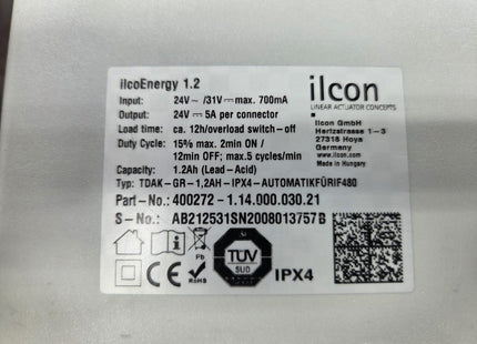 Ilcon IlcoEnergy 1.2 Power Supply