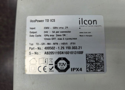 Ilcon IlcoPower TD ICS Power Supply