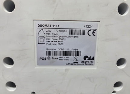 Dewert Duomat 11+1 71224 Motor