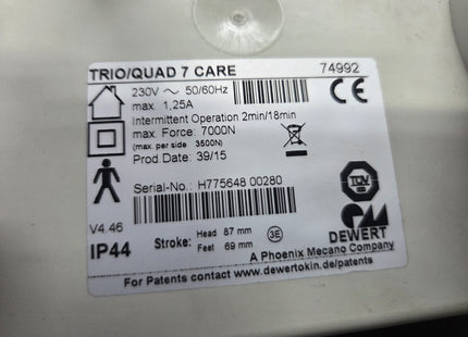 Dewert Trio/Quad 7 Care 74992 Motor