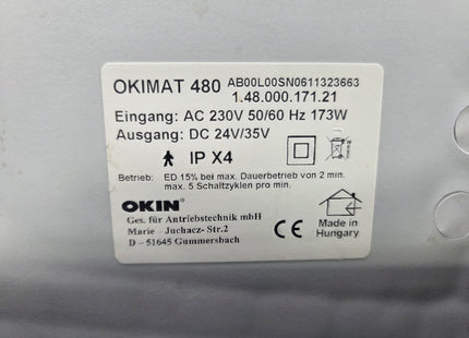 Voelker Okin Okimat 480 1.48.000.171.21 Motor