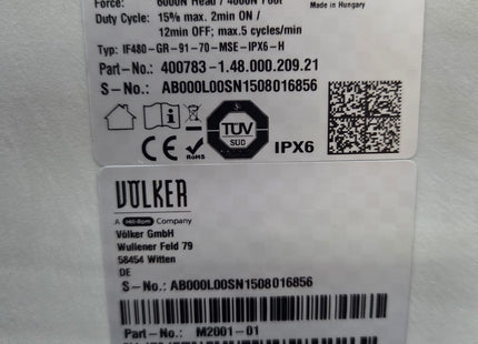 Voelker M2001-01 Ilcon Ilcoflexx 480 400783-1.48.000.209.21 Motor