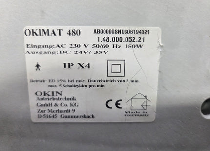 Voelker Okin Okimat 480 1.48.000.052.21 Motor