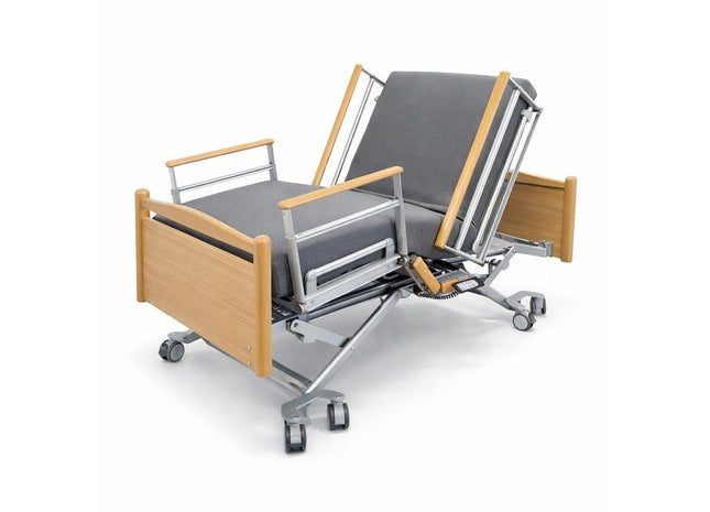 Voelker 5380 Electric 3-Section Full Option Hospital Bed #34E