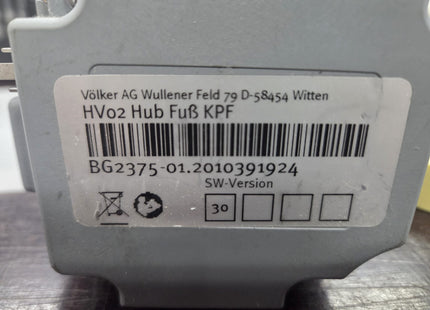 Voelker HV02 Hub Fuss KPF BG2375 software version 30