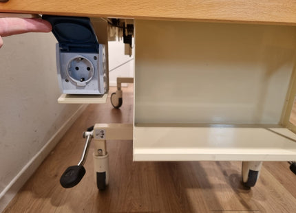SCHELL 3-SECTION ELECTRIC HOSPITAL BED #12-SCK