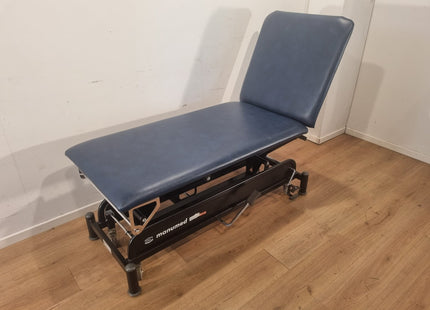 MANUMED ENRAF NONIUS HYDRAULIC 2-SECTION EXAMINATION COUCH #31