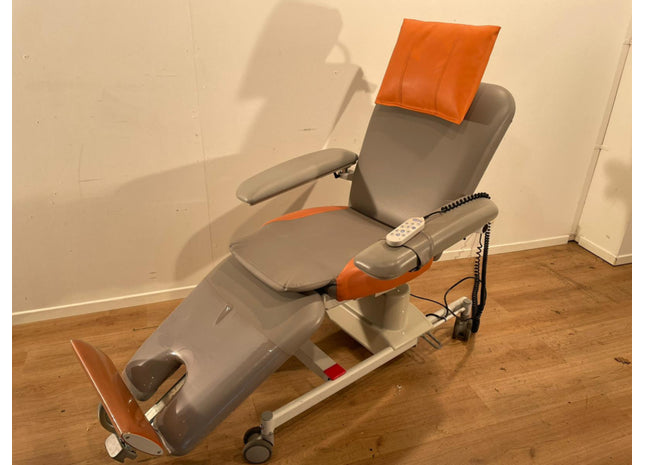 BIONIC COMFORT DIALYSE CHAIR GREY-ORANGE