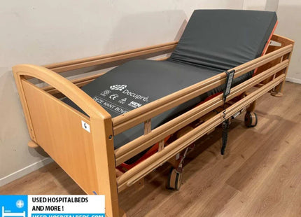 STIEGELMEYER 3-SECTION ELECTRIC USED HOSPITAL BED NR 00A